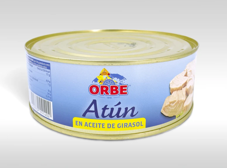 Atún en aceite de girasol