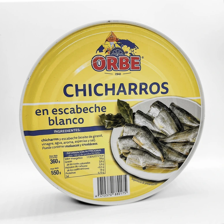 Chicharrillo en escabeche blanco litografiado