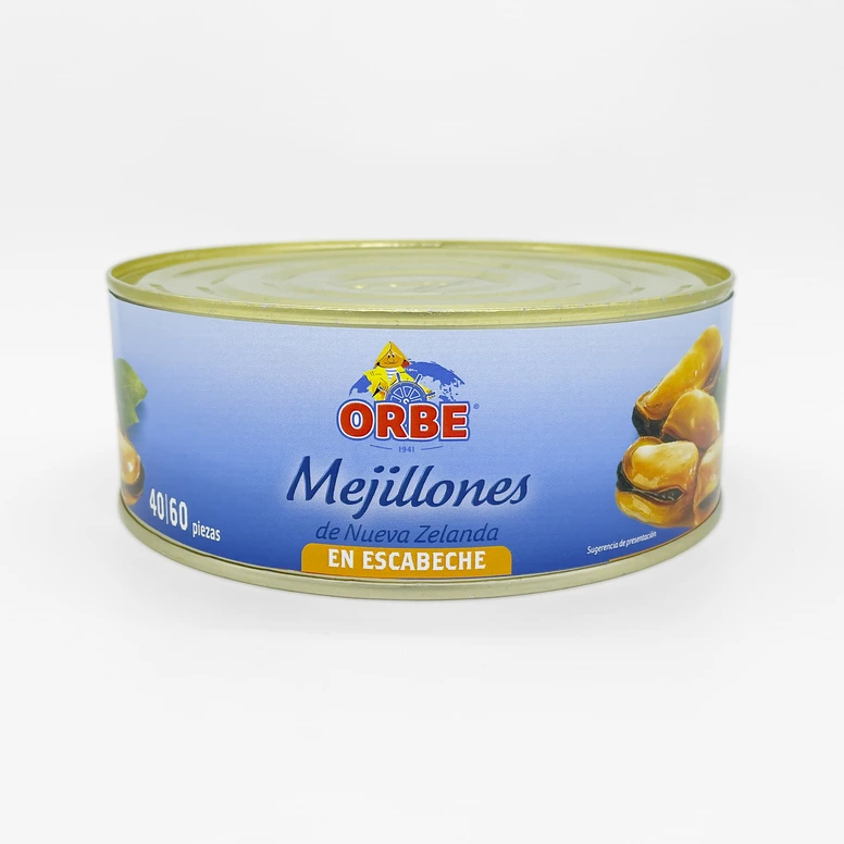 Mejillón de Nueva Zelanda en escabeche