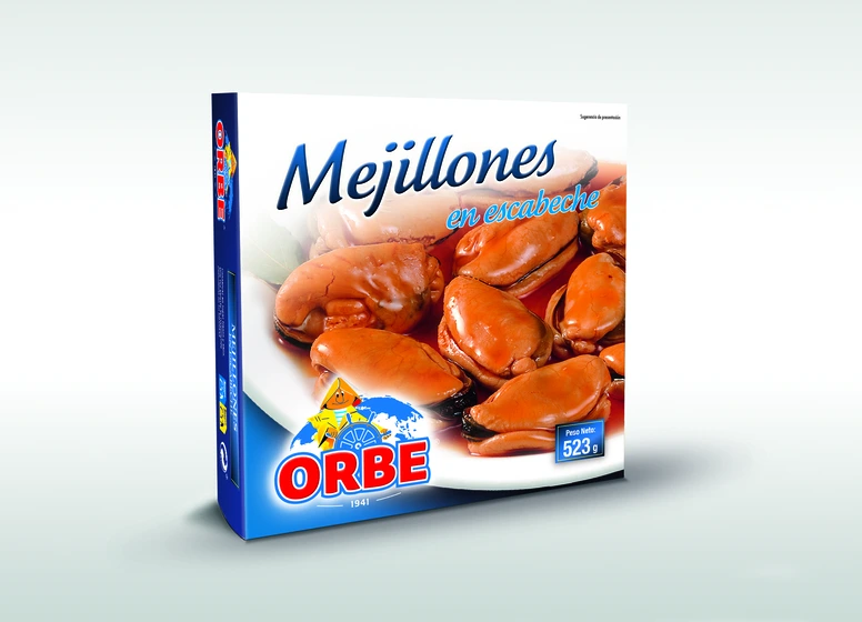 Mejillones en escabeche Ría Gallega mediano 45/60