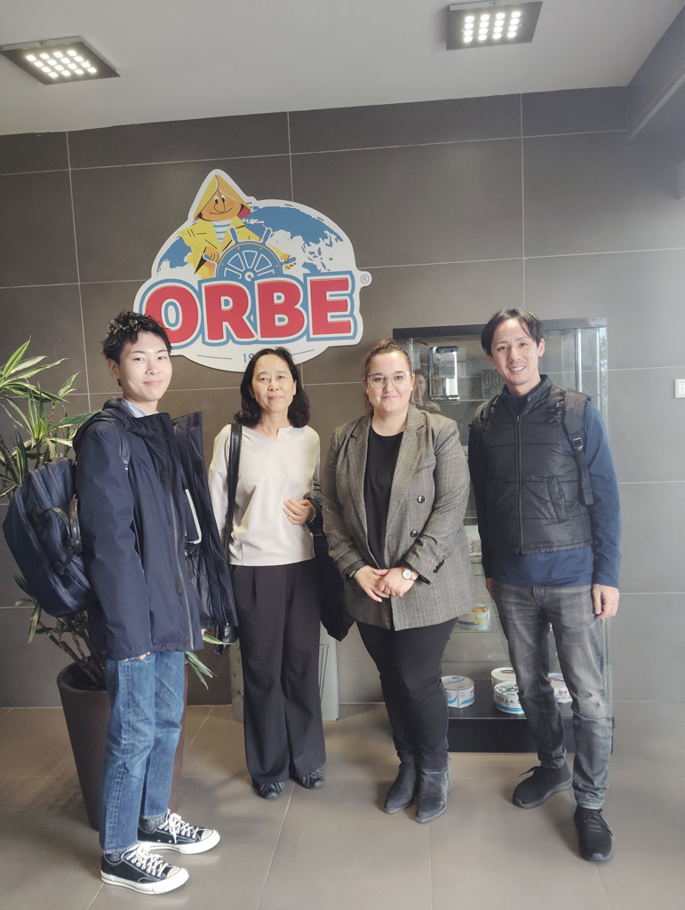 Una Delegación de Japón visita ORBE con CLUSAGA- Octubre 2025