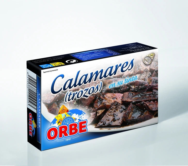 Calamares en su tinta