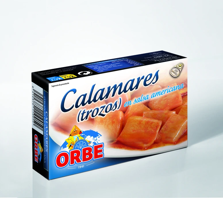 Calamares en salsa americana