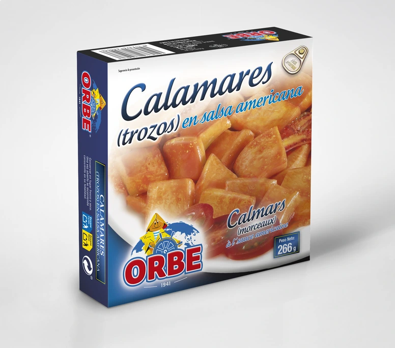 Calamares en salsa americana