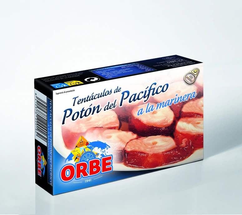 Tentáculos de potón a la marinera