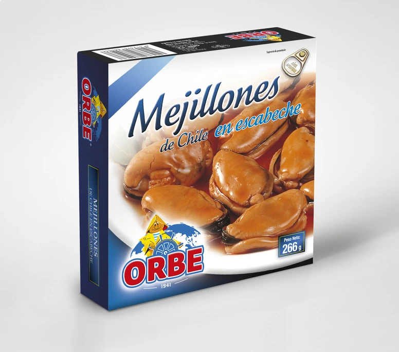 Mejillones de Chile en escabeche 25/35 pequeño