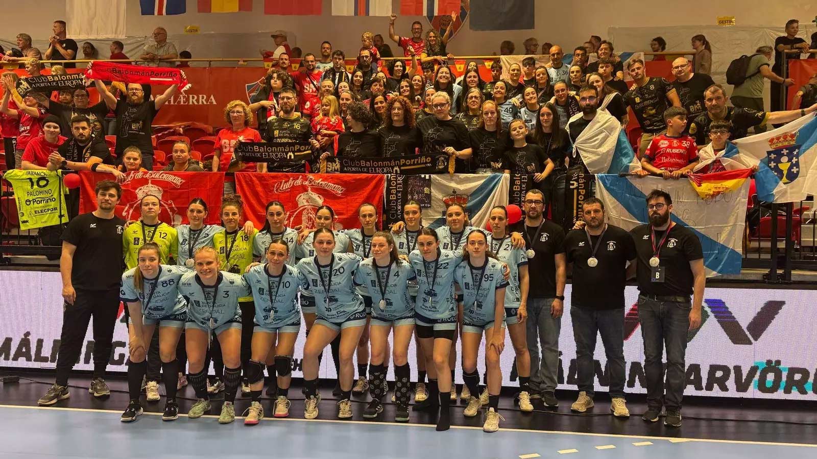 Conservas Orbe y Balonmano Porriño: un camino juntos.