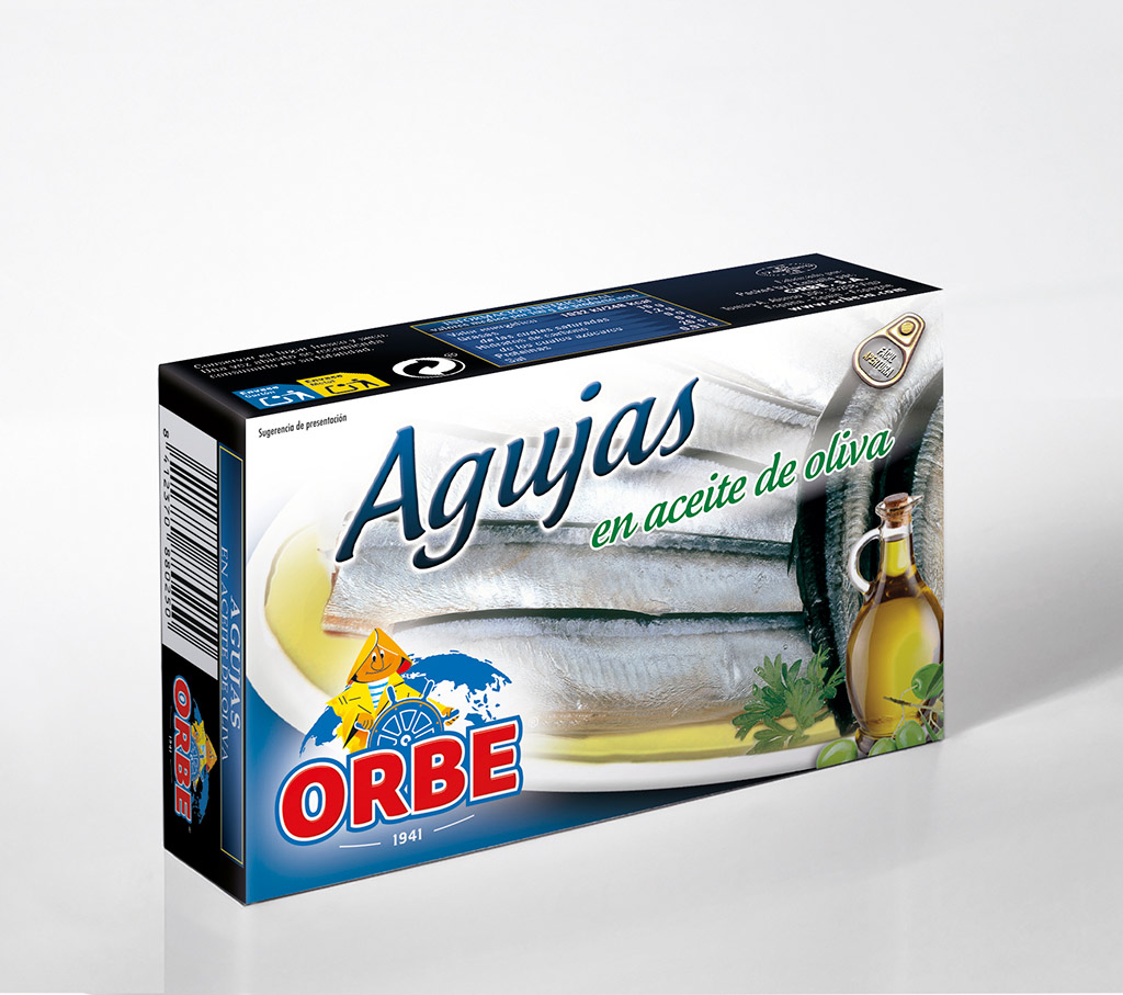 Aguja en aceite de oliva